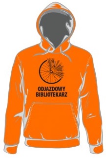 Bluza męska z kapturem z nadrukiem z przodu - 69 zł